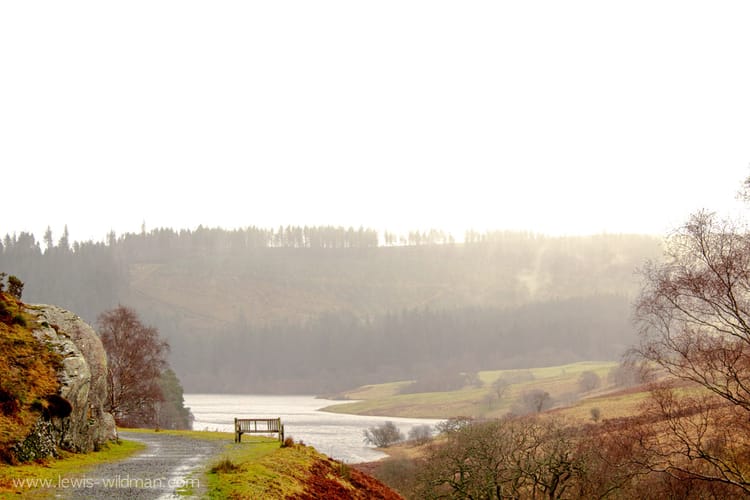 Hiking through the beautiful Elan Valley Reservoirs