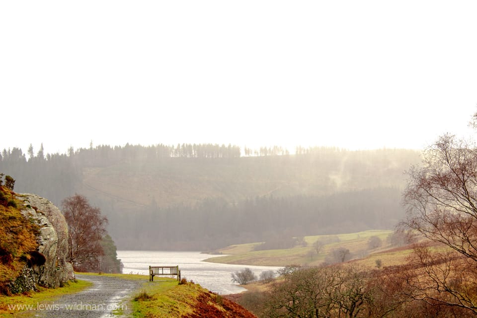 Hiking through the beautiful Elan Valley Reservoirs